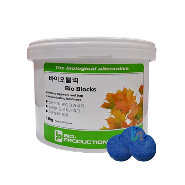 바이오블럭(소변기세정제) 1.1kg 50blocks